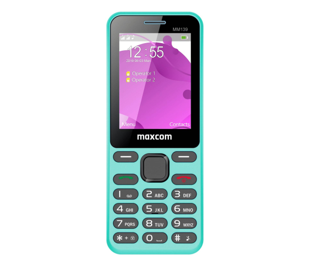 Maxcom TELEFON MAXCOM MM139 Niebieski # - 1379324 - zdjęcie